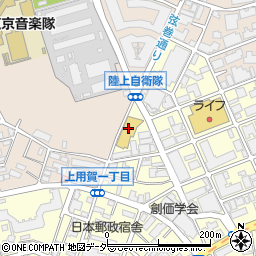 日産東京販売桜新町店周辺の地図