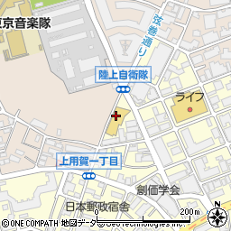 日産プリンス東京販売株式会社　新車・サービス桜新町店周辺の地図