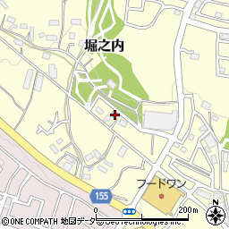 東京都八王子市堀之内603周辺の地図