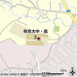 東京都八王子市堀之内322周辺の地図