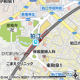 三井住友銀行狛江 ＡＴＭ周辺の地図