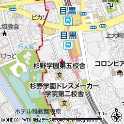 東京都品川区上大崎4丁目3-13周辺の地図