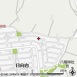 千葉県山武市日向台16-3周辺の地図