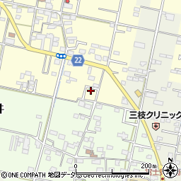 山梨県笛吹市石和町東高橋398周辺の地図