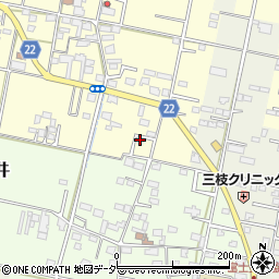 山梨県笛吹市石和町東高橋398-8周辺の地図