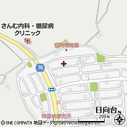 千葉県山武市日向台11周辺の地図