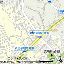 東京都八王子市堀之内169周辺の地図