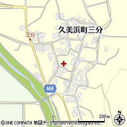 京都府京丹後市久美浜町三分414周辺の地図