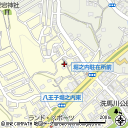 東京都八王子市堀之内197周辺の地図