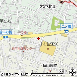 秋元ハイツ周辺の地図