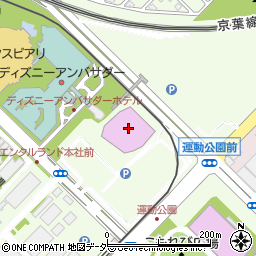 千葉県浦安市舞浜2-50周辺の地図