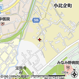 東京都八王子市小比企町2933周辺の地図