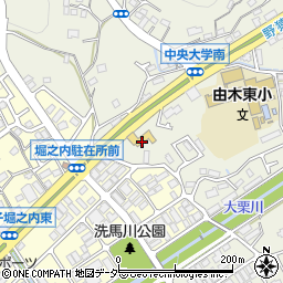 ダイハツ東京販売堀之内店周辺の地図