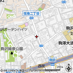 小泉悦子洋裁教室周辺の地図