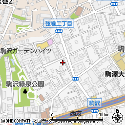 東京楽物語鍼灸整骨院周辺の地図