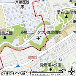 東京都八王子市鹿島18周辺の地図