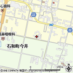 山梨県笛吹市石和町東高橋305周辺の地図