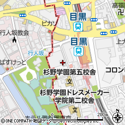 目黒駅前メンタルクリニック周辺の地図