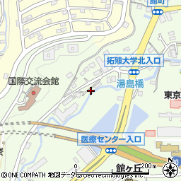 東京都八王子市館町720周辺の地図