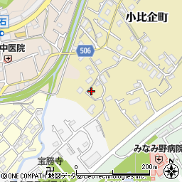 東京都八王子市小比企町2934周辺の地図