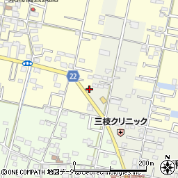 山梨県笛吹市石和町東高橋392-1周辺の地図