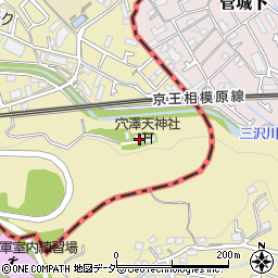 東京都稲城市矢野口3292周辺の地図