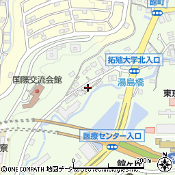 東京都八王子市館町682周辺の地図