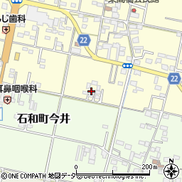 山梨県笛吹市石和町東高橋305-1周辺の地図