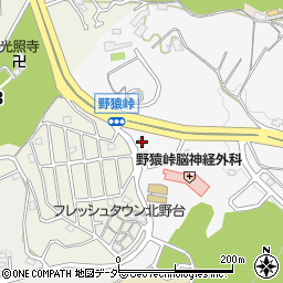 東京都八王子市下柚木1962周辺の地図
