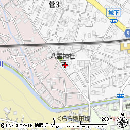 神奈川県川崎市多摩区菅2丁目18-20周辺の地図