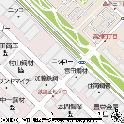 千葉県浦安市港13周辺の地図
