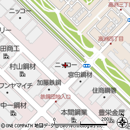 ニッコー周辺の地図