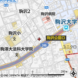かぎのトラブル１１０番東京事務所周辺の地図