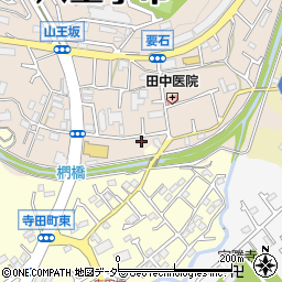 東京都八王子市椚田町85周辺の地図