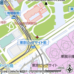 東京都江東区有明3丁目周辺の地図