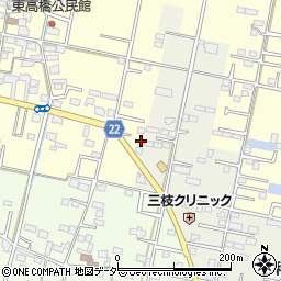 山梨県笛吹市石和町東高橋392-4周辺の地図