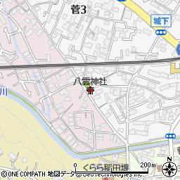 神奈川県川崎市多摩区菅2丁目18-15周辺の地図