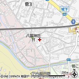 神奈川県川崎市多摩区菅2丁目18周辺の地図