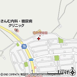千葉県山武市日向台12-12周辺の地図