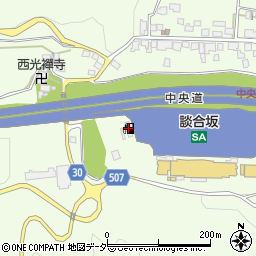 ＥＮＥＯＳ中央自動車道（下り）談合坂サービスエリアＳＳ周辺の地図