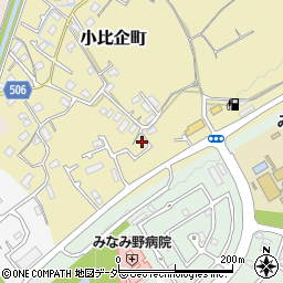 東京都八王子市小比企町3089周辺の地図