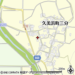 京都府京丹後市久美浜町三分293周辺の地図