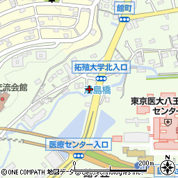 東京都八王子市館町711周辺の地図