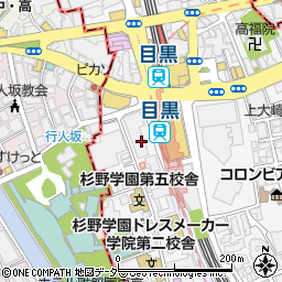 東京都品川区上大崎4丁目3周辺の地図