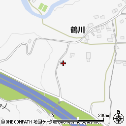 山梨県上野原市鶴川902周辺の地図