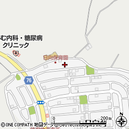 千葉県山武市日向台12周辺の地図