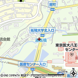 東京都八王子市館町710周辺の地図