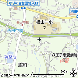 東京都八王子市館町2135周辺の地図