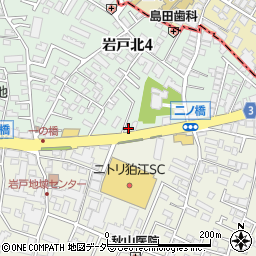 河西畳店周辺の地図