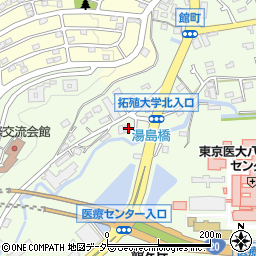 東京都八王子市館町713周辺の地図